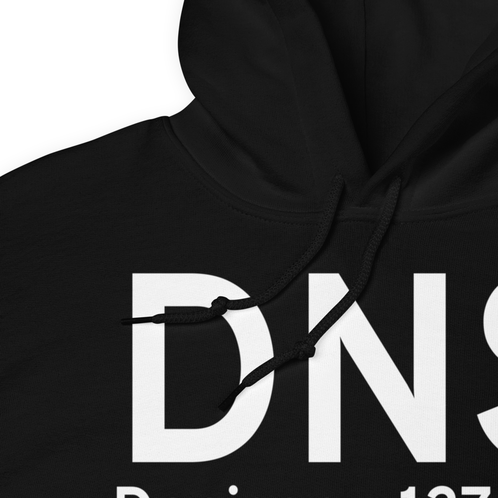 Denison (KDNS) Airport Hoodie Sweatshirt 