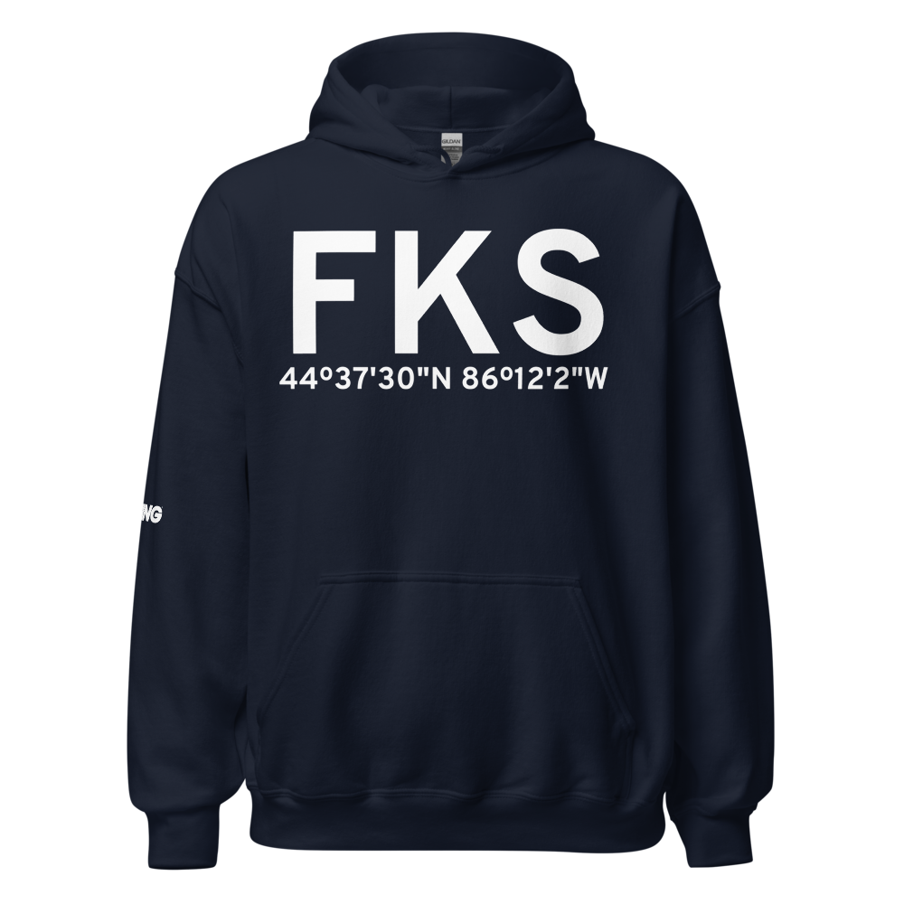 Frankfort (KFKS) Airport Hoodie Sweatshirt 