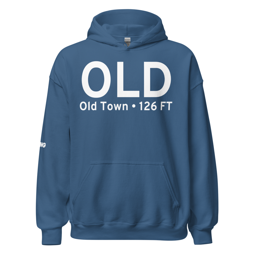 Old Town (KOLD) Airport Hoodie Sweatshirt 