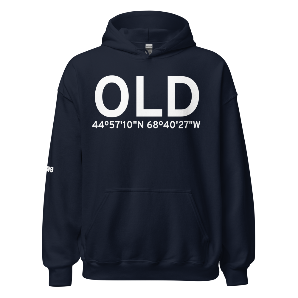 Old Town (KOLD) Airport Hoodie Sweatshirt 