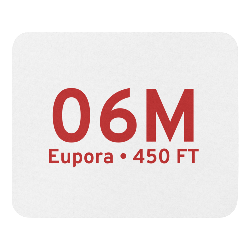 Eupora (K06M) Airport  Mouse Pad 