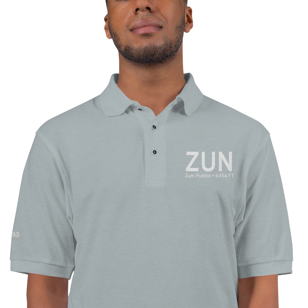 Zuni Pueblo (KZUN) Airport Port Authority Embroidered Polo Shirt 