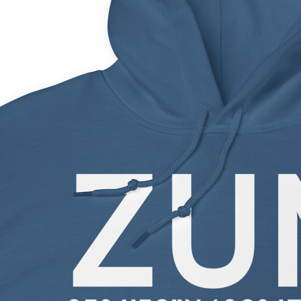 Zuni Pueblo (KZUN) Airport Hoodie Sweatshirt 