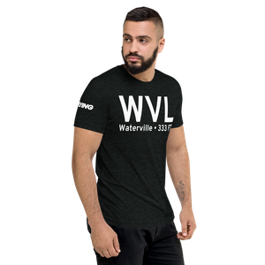 Waterville (KWVL) Airport Tri-blend T-Shirt