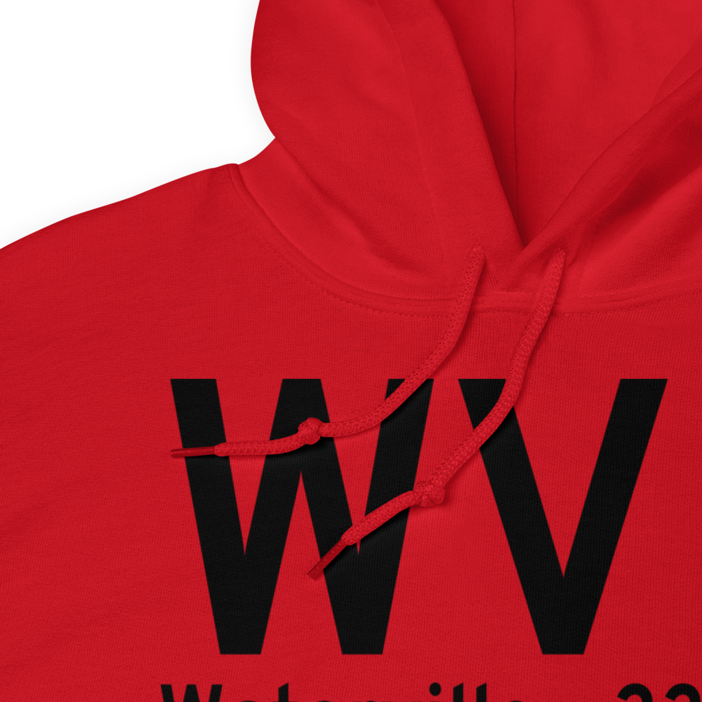 Waterville (KWVL) Airport Hoodie Sweatshirt 