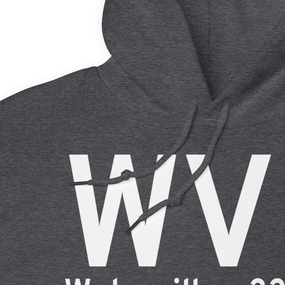Waterville (KWVL) Airport Hoodie Sweatshirt 