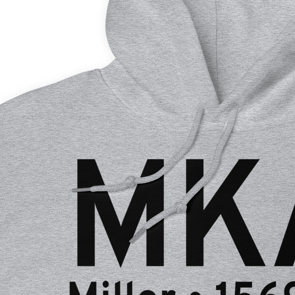 Miller (KMKA) Airport Hoodie Sweatshirt 