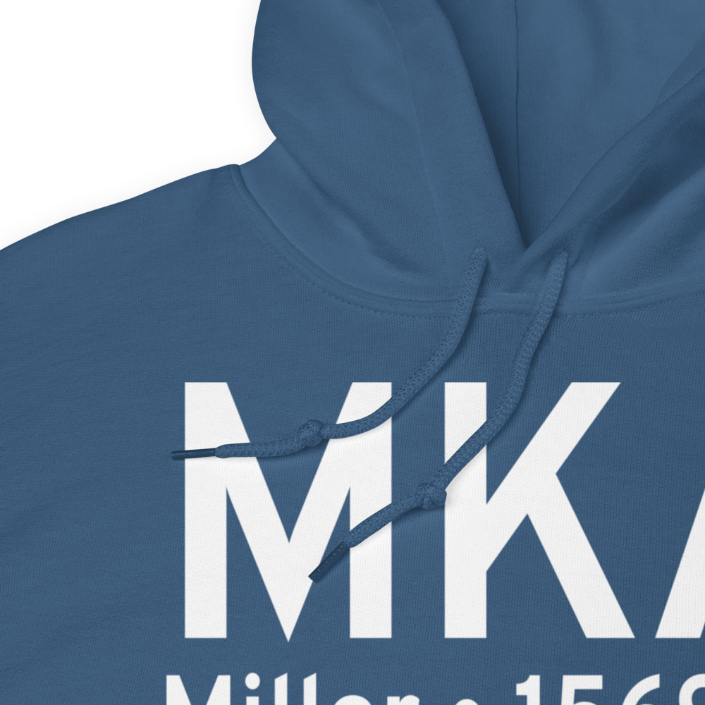 Miller (KMKA) Airport Hoodie Sweatshirt 