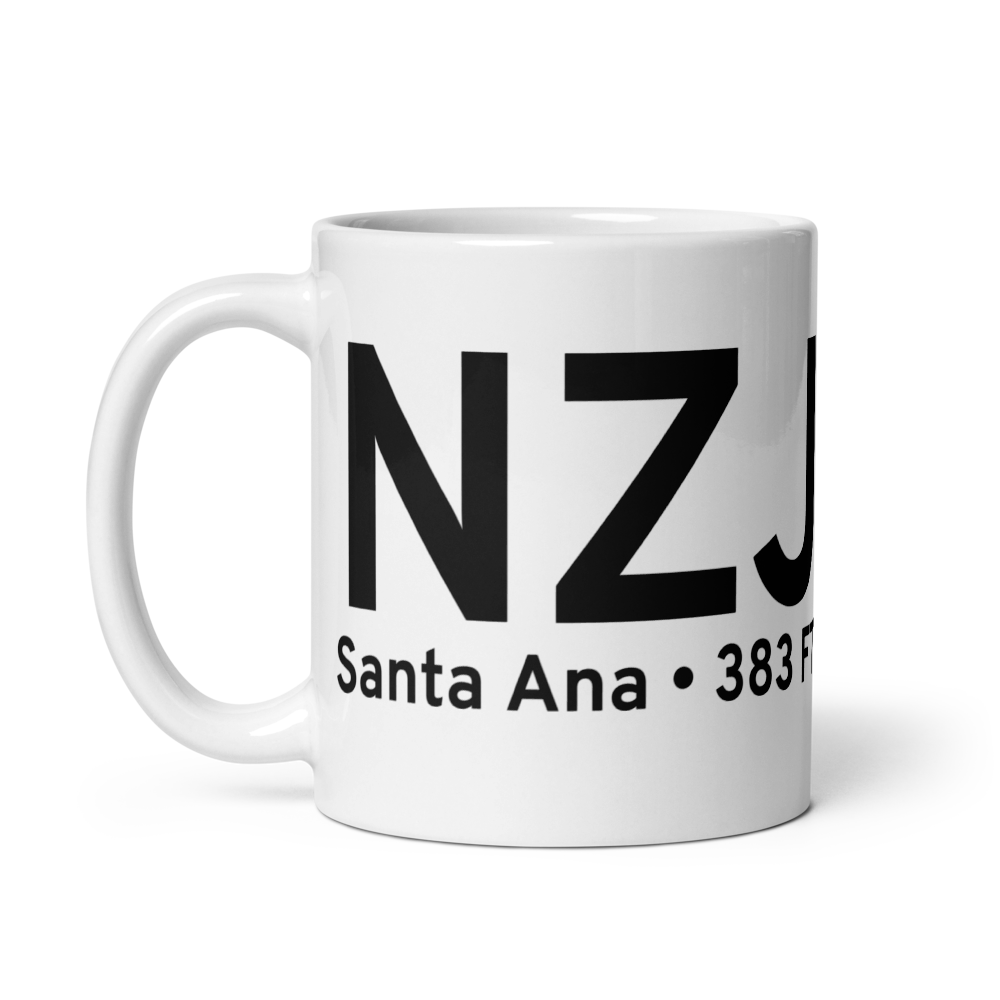 Santa Ana (KNZJ) Airport Mug 