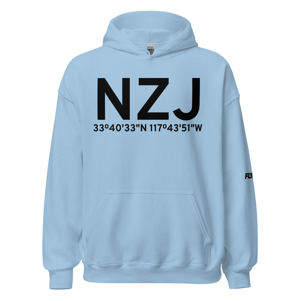 Santa Ana (KNZJ) Airport Hoodie Sweatshirt 