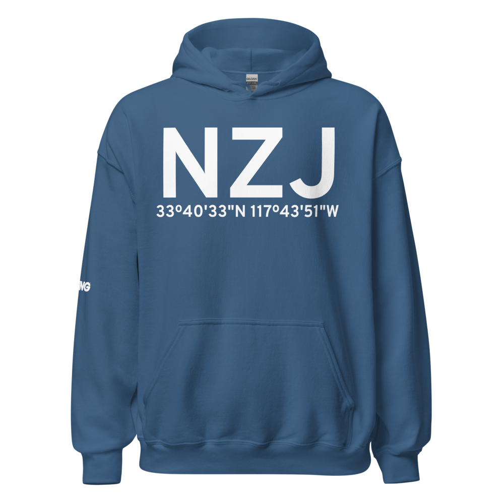Santa Ana (KNZJ) Airport Hoodie Sweatshirt 