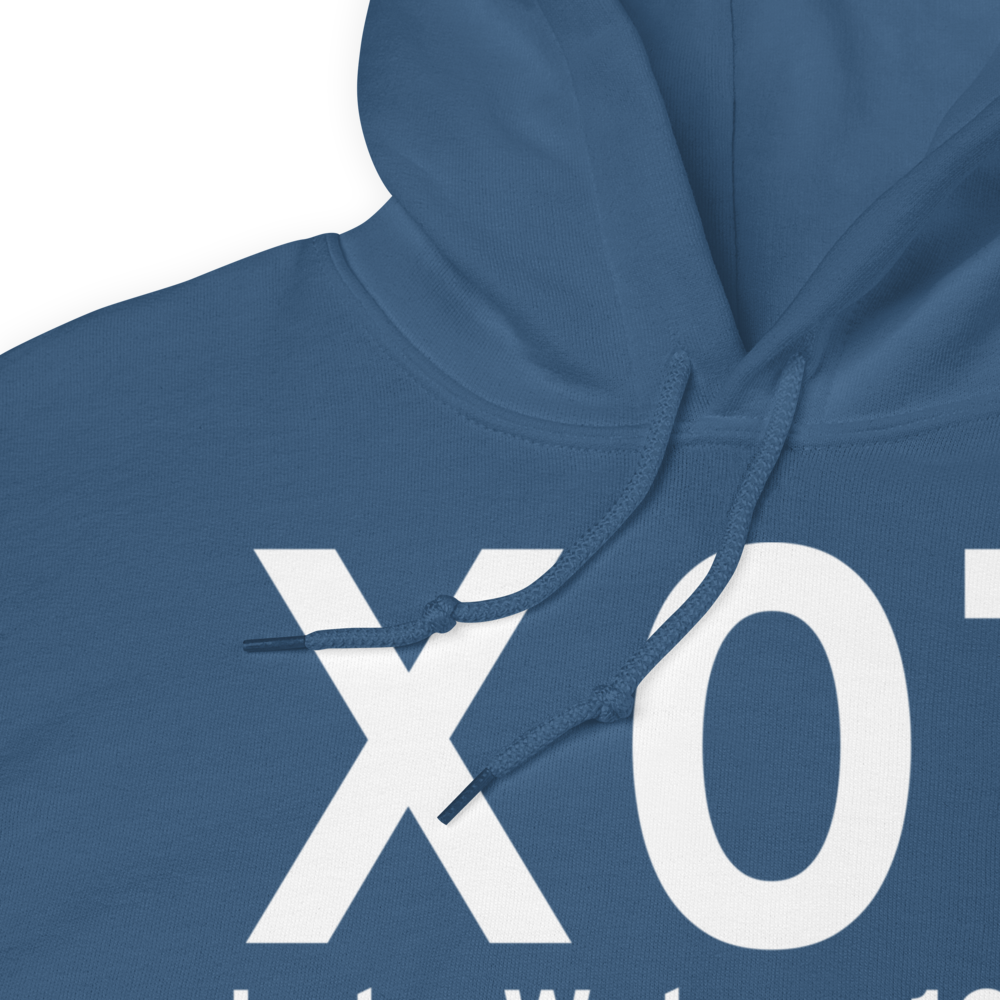 Lake Wales (KX07) Airport Hoodie Sweatshirt 