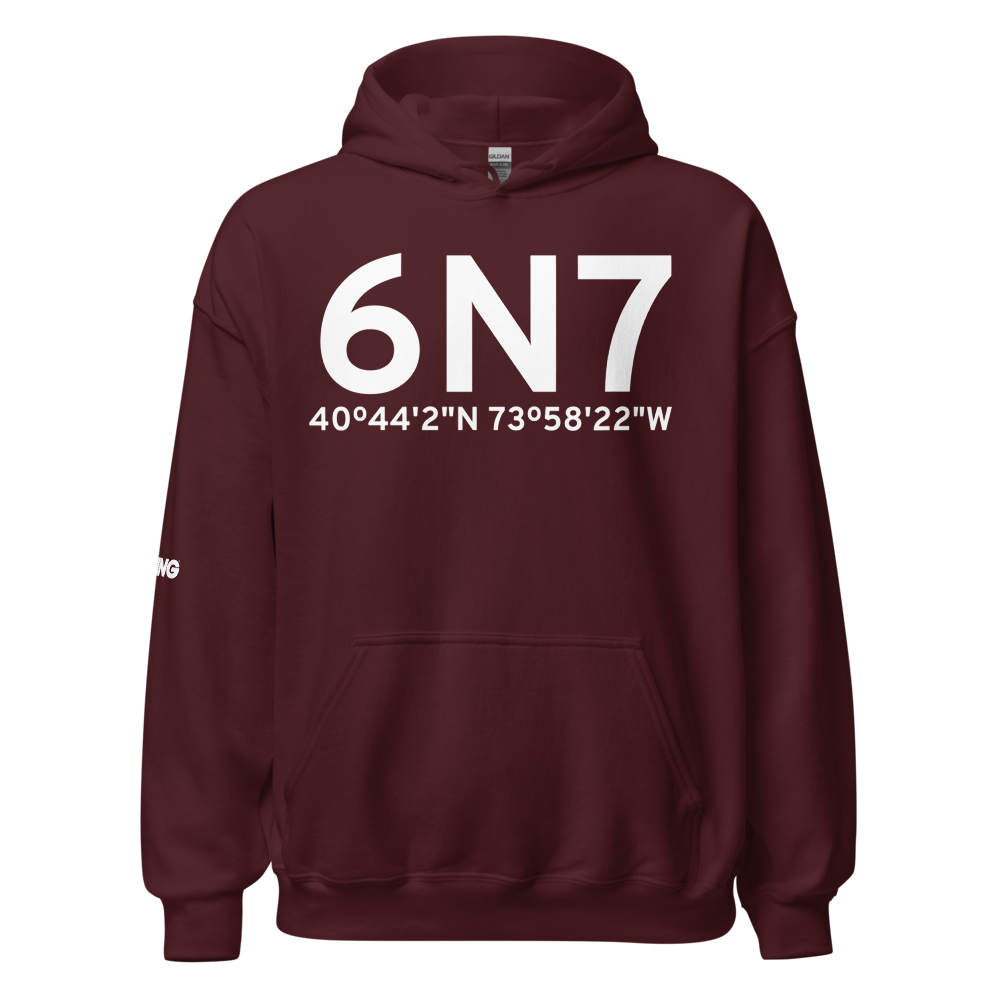New York (6N7) Airport Hoodie Sweatshirt 