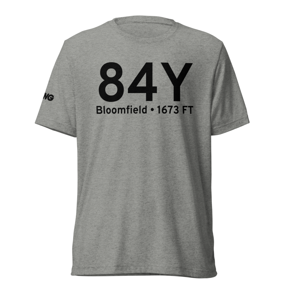 Bloomfield (84Y) Airport Tri-blend T-Shirt 