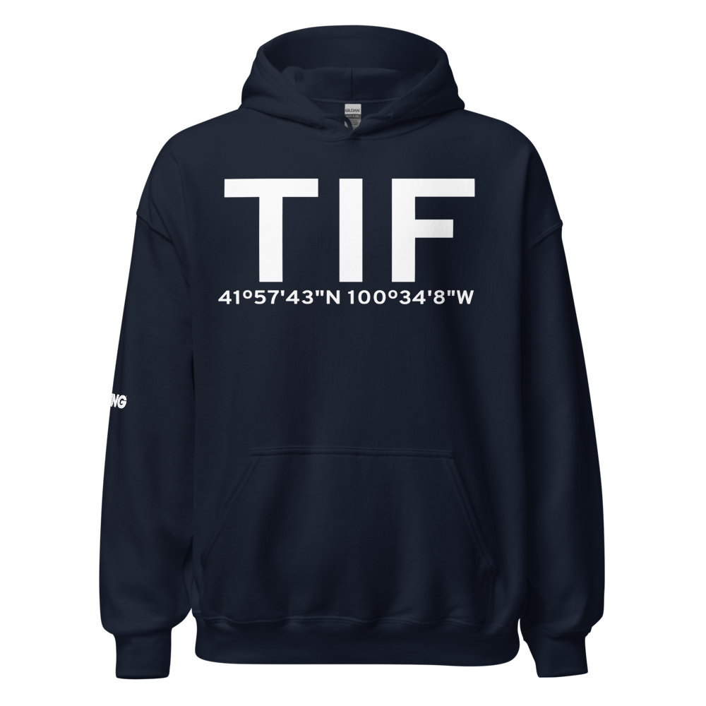Thedford (KTIF) Airport Hoodie Sweatshirt 