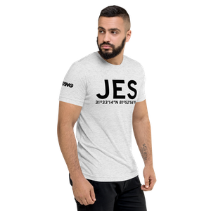 Jesup (KJES) Airport Tri-blend T-Shirt