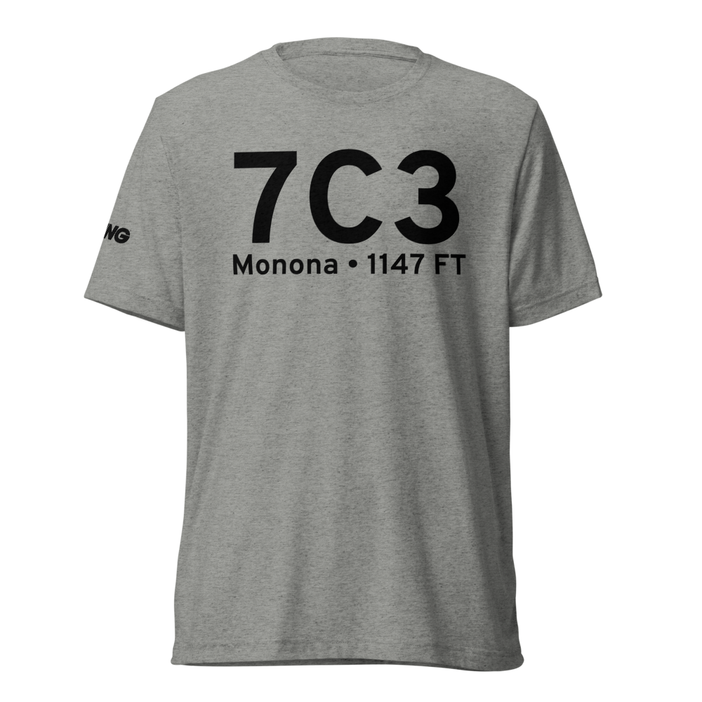 Monona (7C3) Airport Tri-blend T-Shirt 