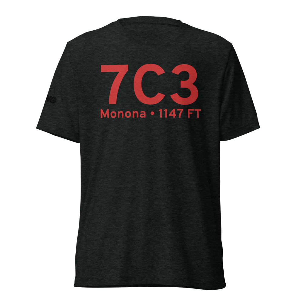 Monona (7C3) Airport Tri-blend T-Shirt 