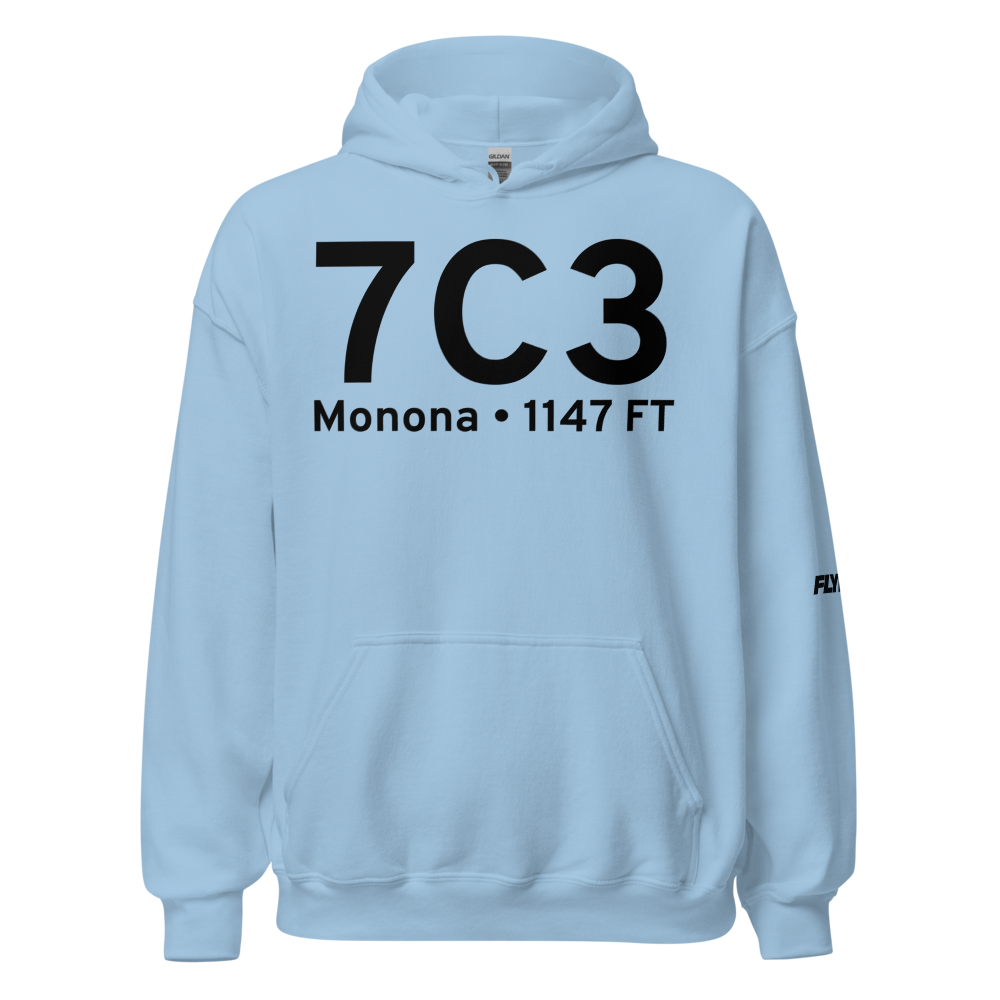 Monona (7C3) Airport Hoodie Sweatshirt 