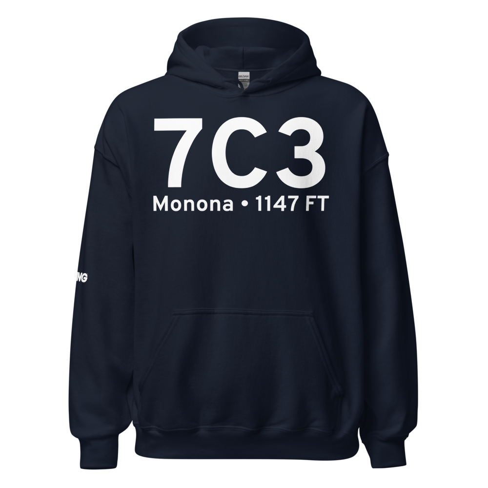 Monona (7C3) Airport Hoodie Sweatshirt 