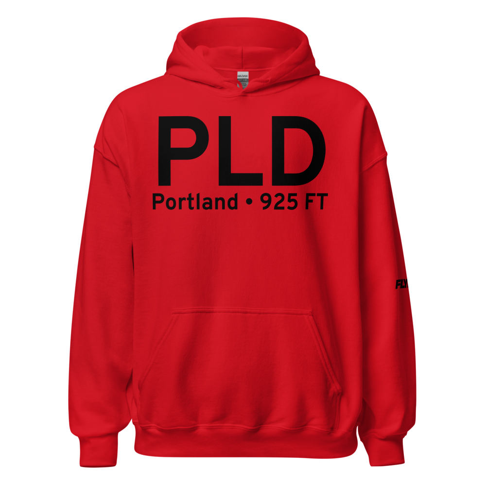 Portland (KPLD) Airport Hoodie Sweatshirt 