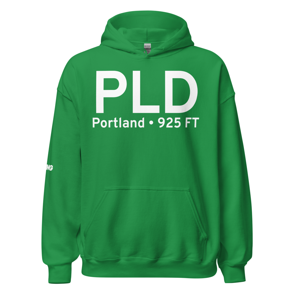 Portland (KPLD) Airport Hoodie Sweatshirt 