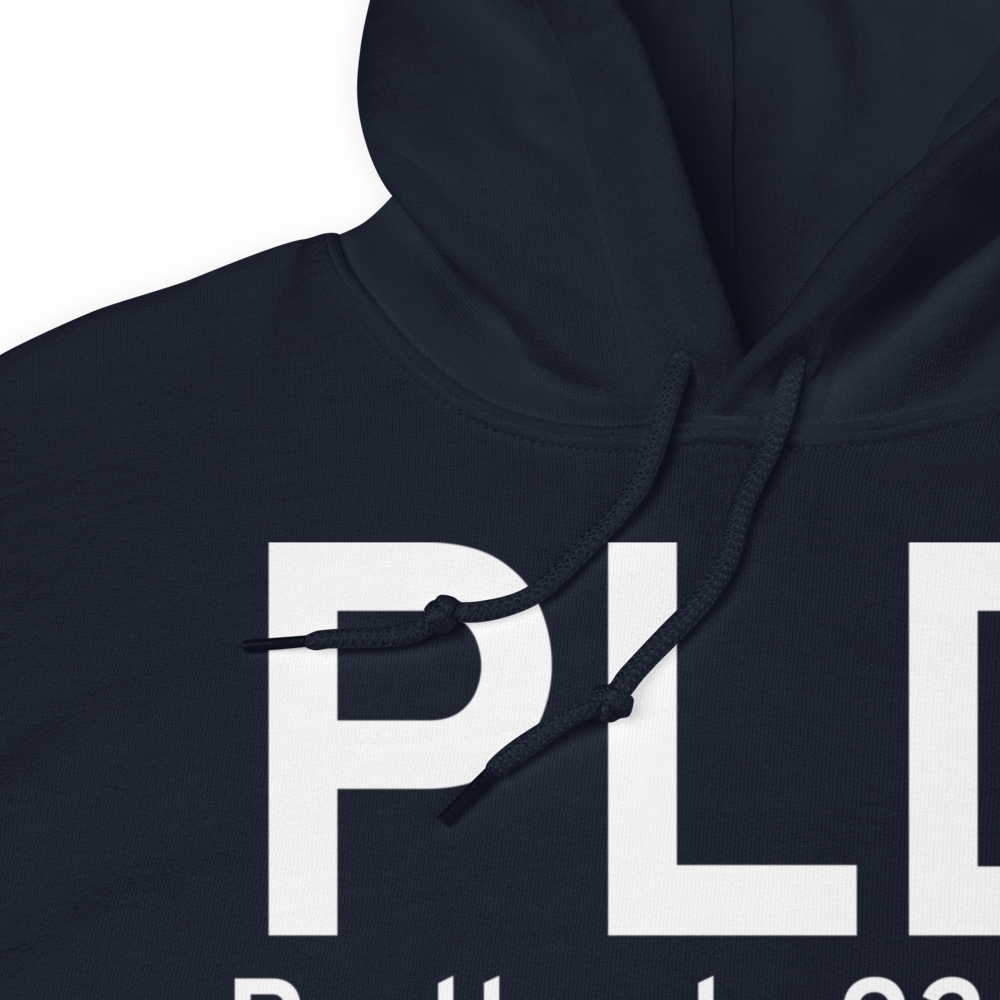 Portland (KPLD) Airport Hoodie Sweatshirt 