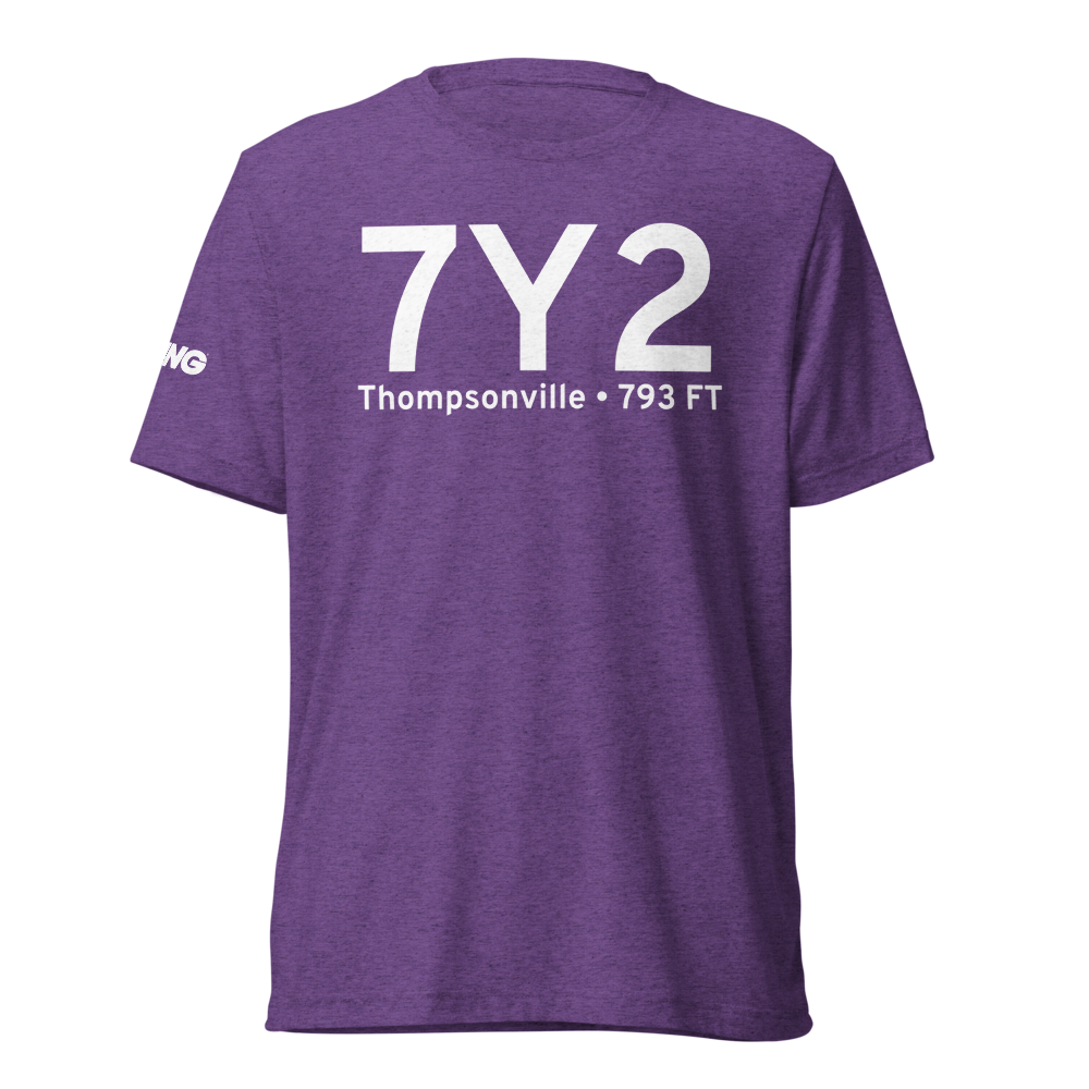 Thompsonville (7Y2) Airport Tri-blend T-Shirt 