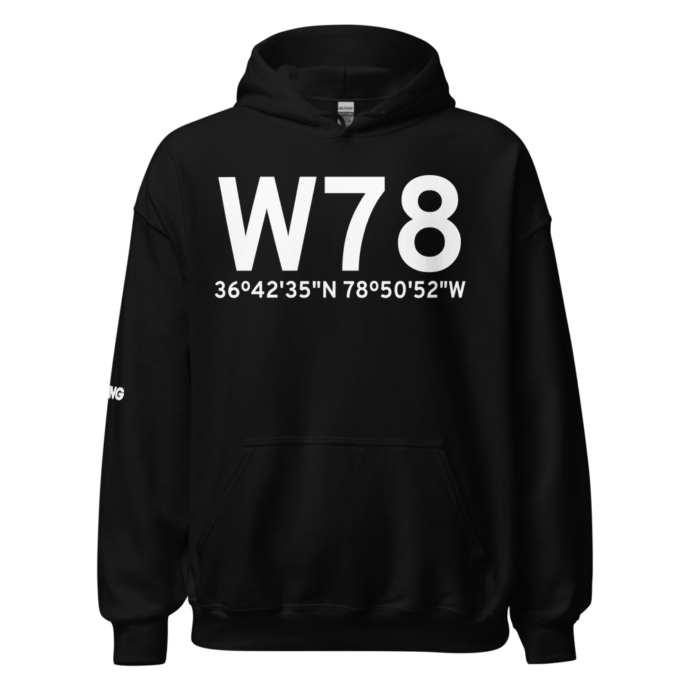 South Boston (KW78) Airport Hoodie Sweatshirt 
