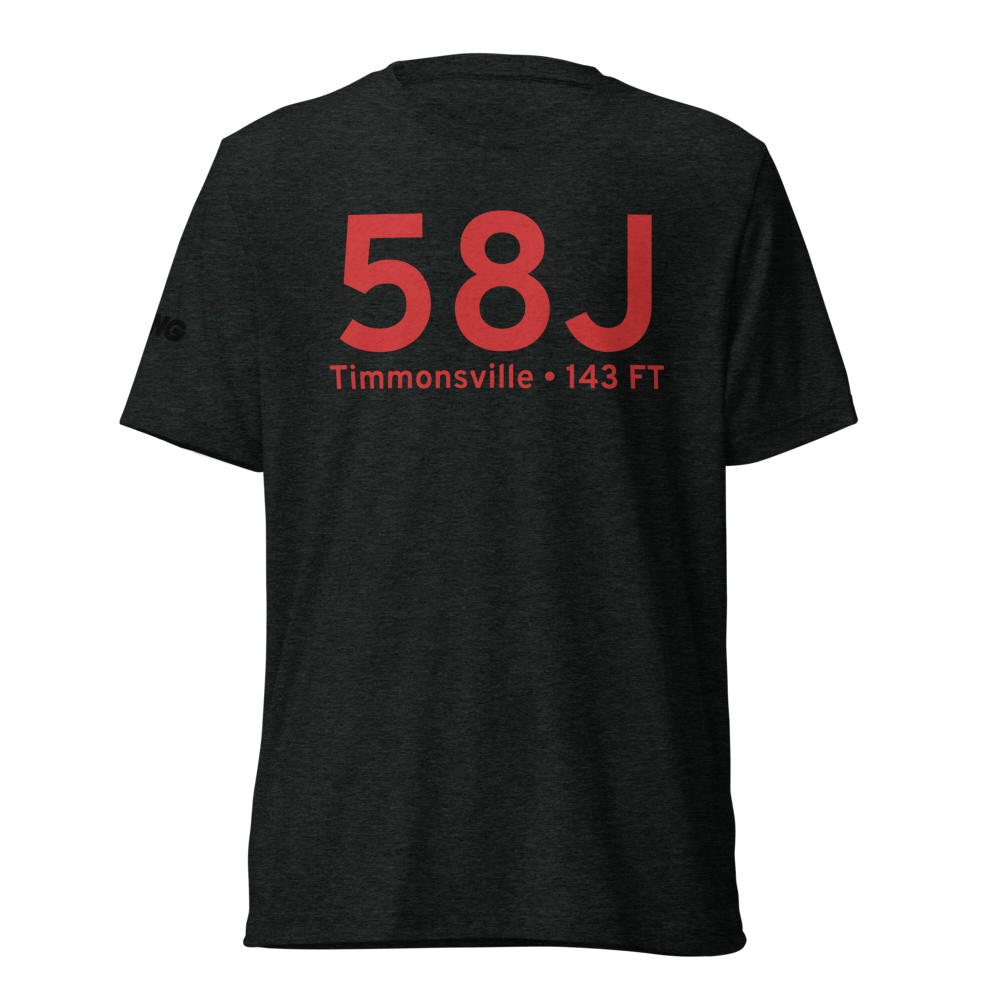 Timmonsville (58J) Airport Tri-blend T-Shirt 