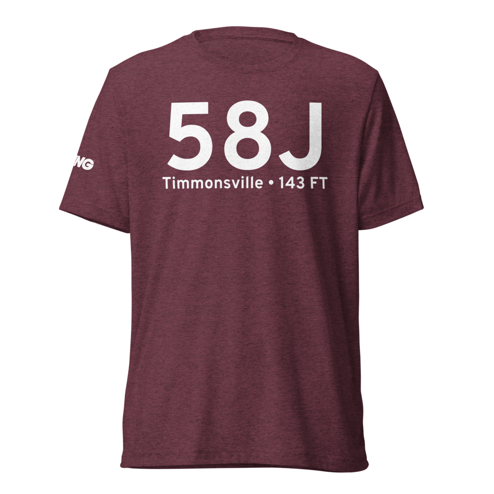 Timmonsville (58J) Airport Tri-blend T-Shirt 