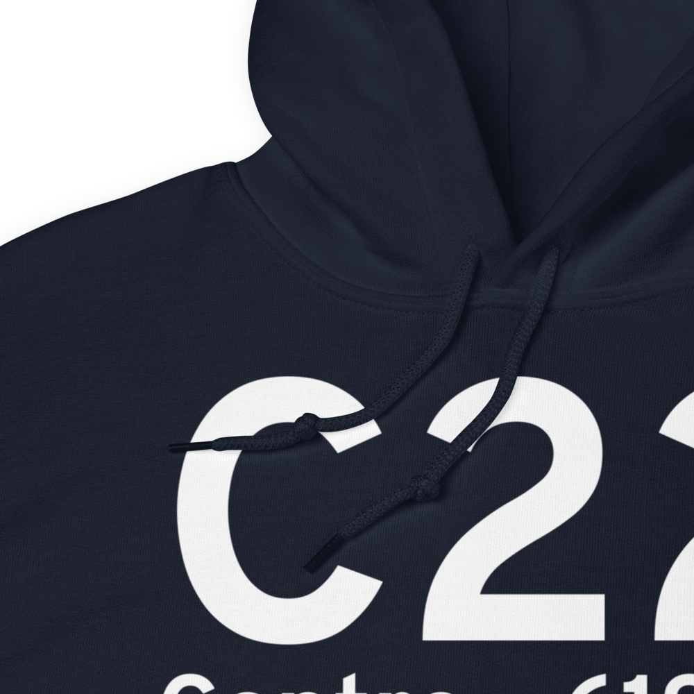 Centre (KC22) Airport Hoodie Sweatshirt 