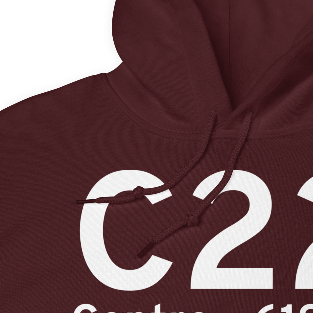 Centre (KC22) Airport Hoodie Sweatshirt 