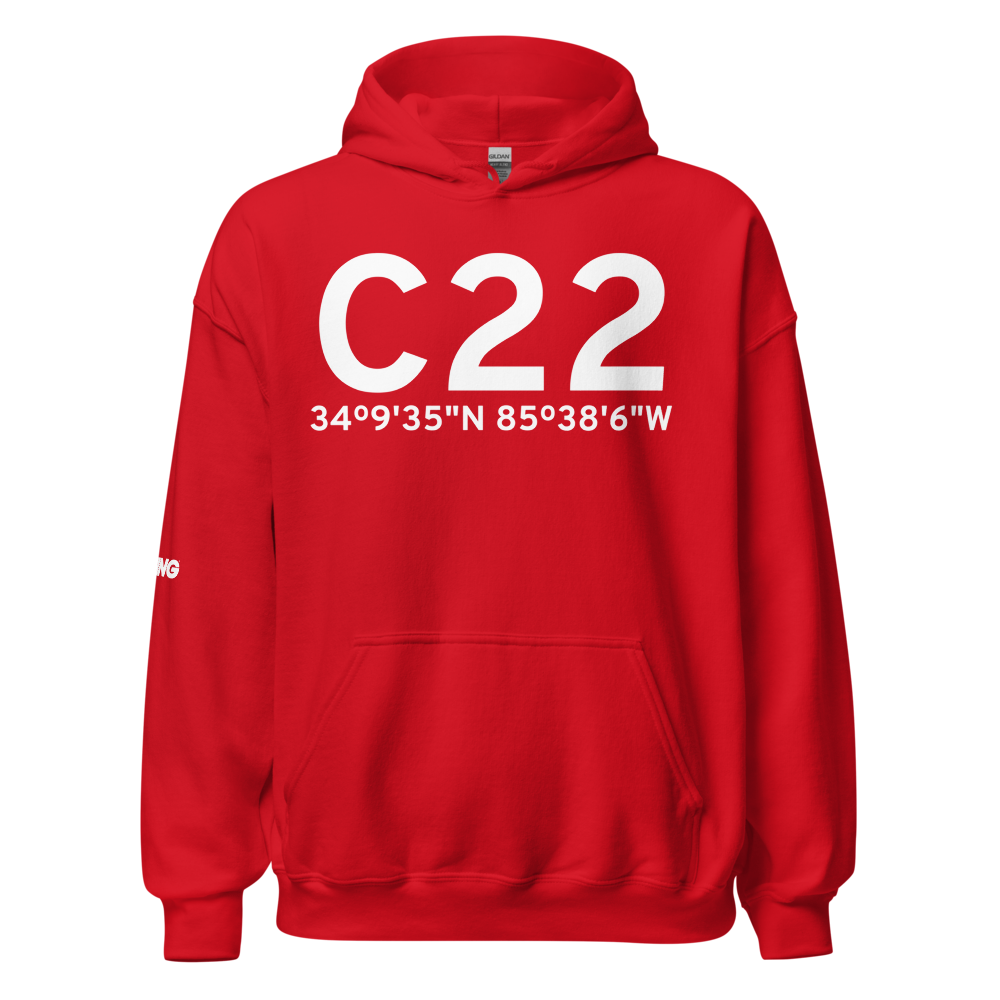 Centre (KC22) Airport Hoodie Sweatshirt 