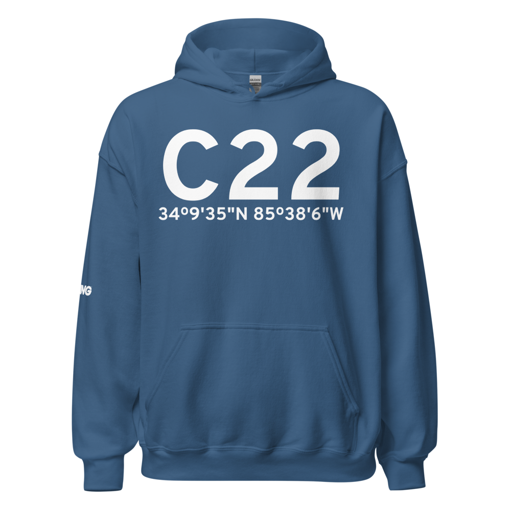 Centre (KC22) Airport Hoodie Sweatshirt 