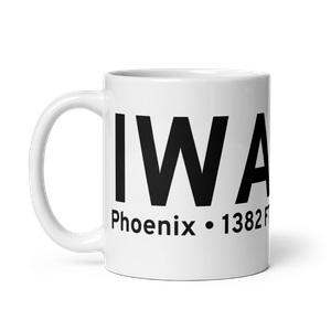 Phoenix (KIWA) Airport Mug