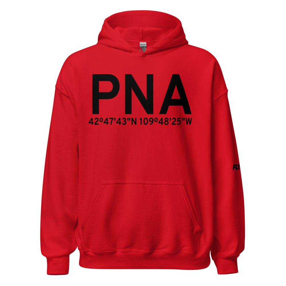 Pinedale (KPNA) Airport Hoodie Sweatshirt 