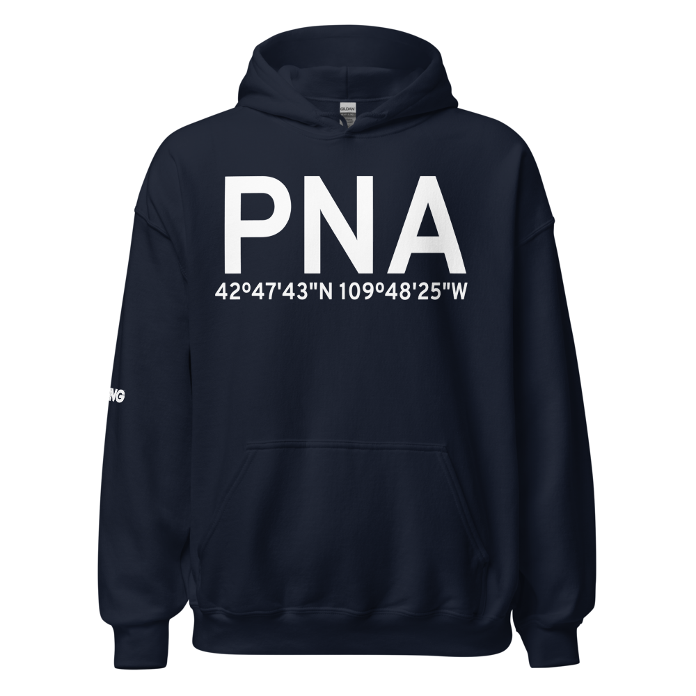 Pinedale (KPNA) Airport Hoodie Sweatshirt 