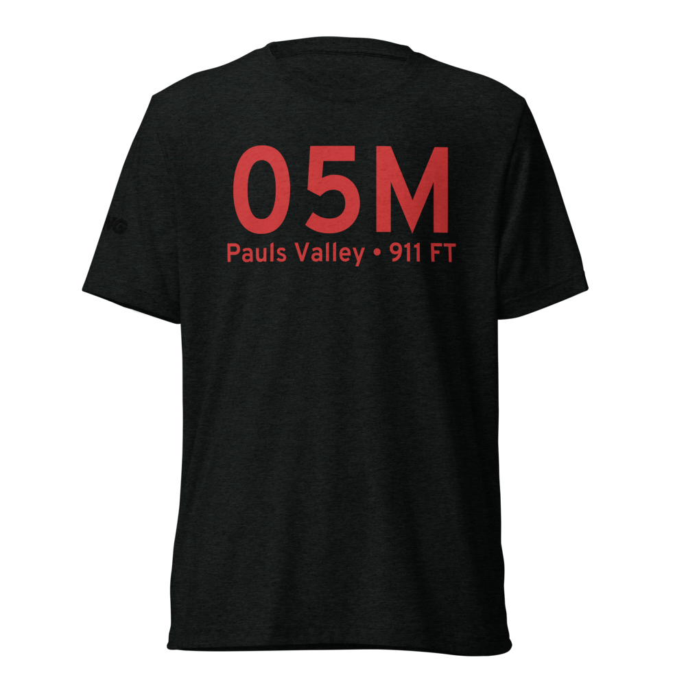 Pauls Valley (05M) Airport Tri-blend T-Shirt 