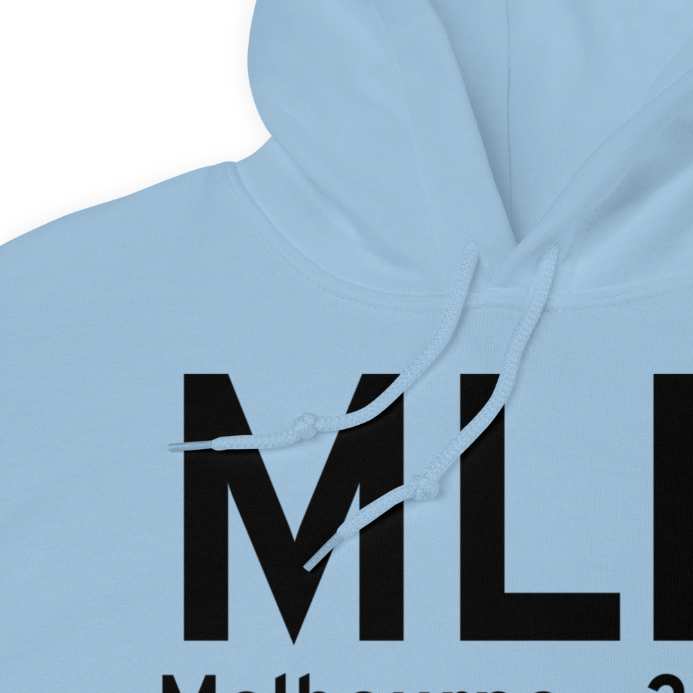Melbourne (KMLB) Airport Hoodie Sweatshirt 