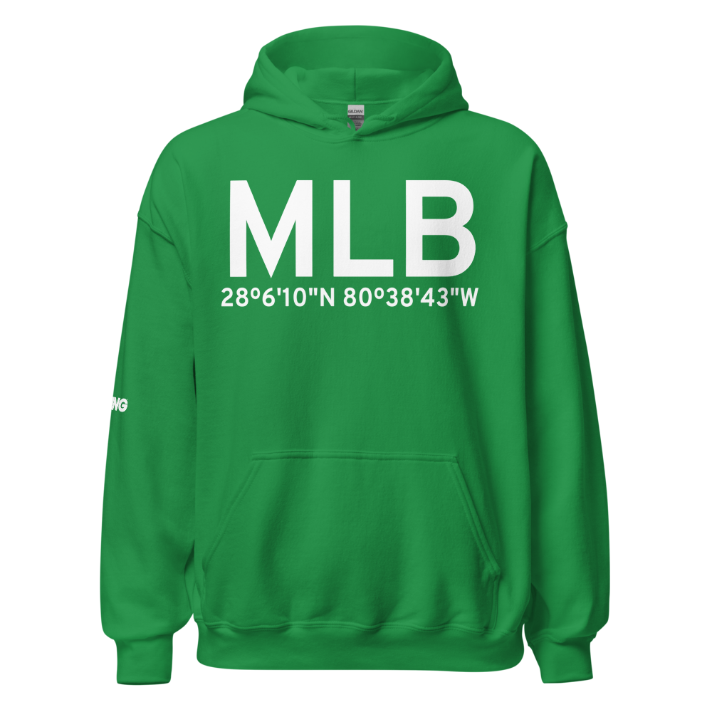Melbourne (KMLB) Airport Hoodie Sweatshirt 