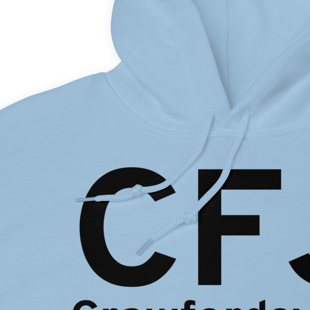 Crawfordsville (KCFJ) Airport Hoodie Sweatshirt 