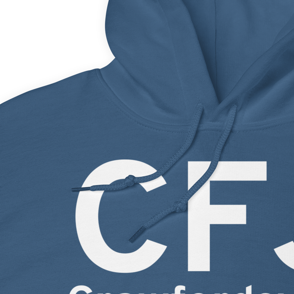 Crawfordsville (KCFJ) Airport Hoodie Sweatshirt 