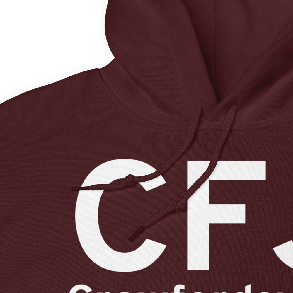 Crawfordsville (KCFJ) Airport Hoodie Sweatshirt 