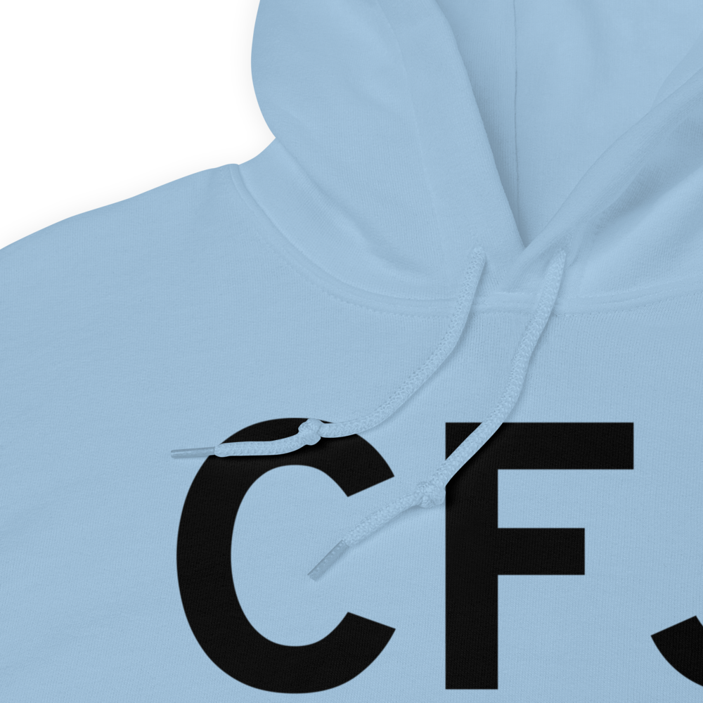 Crawfordsville (KCFJ) Airport Hoodie Sweatshirt 