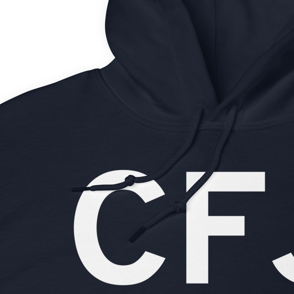 Crawfordsville (KCFJ) Airport Hoodie Sweatshirt 