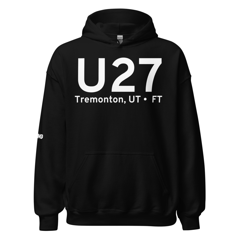 Tremonton, UT (US-0097) Airport Hoodie Sweatshirt 