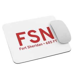 Fort Sheridan (FSN) Airport  Mouse Pad