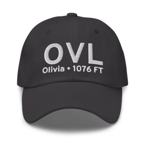 Olivia (KOVL) Airport Hat