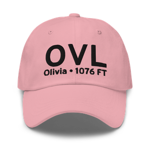 Olivia (KOVL) Airport Hat